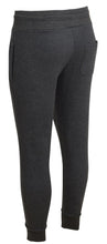 Load image into Gallery viewer, Mens Fleece Cuff Hem Skinny Slim Bottoms Casual Joggers - Charcoal
