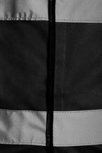 Load image into Gallery viewer, Hi Vis High Visibility Waistcoat Vest 2 Band - Black