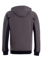 Load image into Gallery viewer, Mens Casual Contrast Slim Fit Exercise Gym Jogging Tracksuite - Charcoal