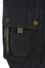 Load image into Gallery viewer, Mens Safari Hiking Fishing Walk Sleeveless Waistcoat Jacket - Feildman/Dark Olive