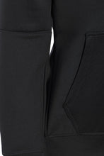 Load image into Gallery viewer, Unisex Panel Tracksuit Hooded Jogging Full Zip Suit Jog Suit - Black