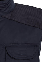 Load image into Gallery viewer, Mens Gilet Safari Multi Pocket Waistcoat - Navy (New Style)