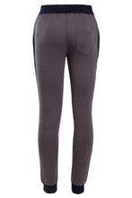 Load image into Gallery viewer, Mens Casual Contrast Slim Fit Exercise Gym Jogging Tracksuite - Charcoal