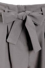 Load image into Gallery viewer, Ladies Mini Zip Pleated Casual Summer Shorts - Grey