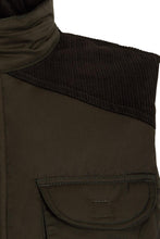 Load image into Gallery viewer, Mens Gilet Safari Multi Pocket Waistcoat - Olive (New Style)