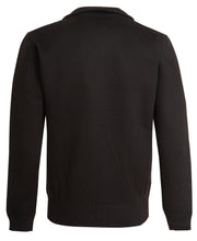 Load image into Gallery viewer, Shelikes Mens Diamond Pattern Fur Line Zip Up Cardigan - Black