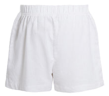 Load image into Gallery viewer, Womens High Waisted Summer Beach Casual Shorts - White