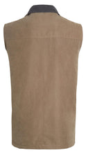 Load image into Gallery viewer, Mens Safari Hiking Fishing Walk Sleeveless Waistcoat Jacket - Lincon/Taupe