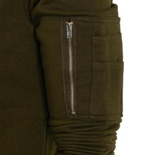 Load image into Gallery viewer, Kraftd Mens Classic Plain Hooded Sweatshirt - Khaki