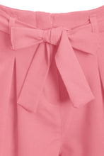 Load image into Gallery viewer, Ladies Mini Zip Pleated Casual Summer Shorts - Pink