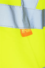 Load image into Gallery viewer, Mens Hi Vis Viz Long Sleeve Polo Contrast Workwear Tee Tshirt - Yellow(85)