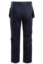 Load image into Gallery viewer, Shelikes Mens Combat Cargo Pockets Hard Wearing Work Trousers - Navy