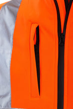 Load image into Gallery viewer, Hi Vis Viz Fleece Zipped Light Weight Jacket - Orange