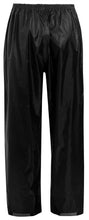Load image into Gallery viewer, Mens Waterproof Hooded Mac Trench Trouser - Black Trouser