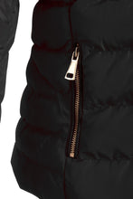 Load image into Gallery viewer, Shelikes Womens Faux Fur Hooded Zip Up Jacket - Black