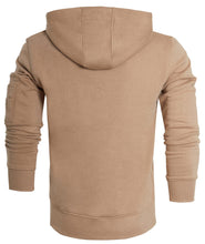 Load image into Gallery viewer, Kraftd Mens Classic Plain Hooded Sweatshirt - Mushroom