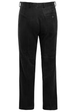 Load image into Gallery viewer, Mens Casual Cord Corduroy Cotton Formal Trousers Pants - Black