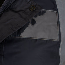 Load image into Gallery viewer, Hi Vis Visibility Bomber Workwear Security Hooded Waterproof Jacket - Navy (158)