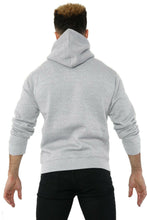 Load image into Gallery viewer, Mens Fleece Soft Lined Zipper Hoodie Sweatshirt - Grey