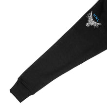 Load image into Gallery viewer, HNL Kids Hoodie Jogging Sports Tracksuit Set - Black/Turq