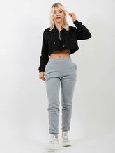 Load image into Gallery viewer, Womens Joggers Slim Fit Casual Comfortable Tracksuit Sweatpants - Grey