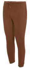 Load image into Gallery viewer, Mens Zip Pockets Drawstring Joggers - Light Brown