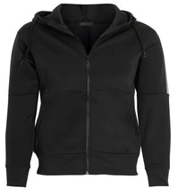 Load image into Gallery viewer, Mens Tracksuit Zip Up Hoodie Slim Fit Pants Set - Black Panel