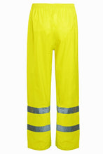 Load image into Gallery viewer, Hi Viz Mens Waterproof Rainsuit Trousers Jacket High Visibility - Hi-Visibility Yellow