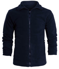 Load image into Gallery viewer, kraftd Unisex Soft Fleece Anti Pill Workwear Jacket - Navy