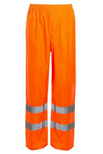 Load image into Gallery viewer, Hi Viz Mens Waterproof Rainsuit Trousers Jacket High Visibility - Hi-Visibility Orange