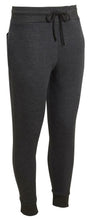 Load image into Gallery viewer, Mens Fleece Cuff Hem Skinny Slim Bottoms Casual Joggers - Charcoal