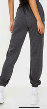 Load image into Gallery viewer, Womens Cuffed Lounge Wear Sweatpants - Charcoal
