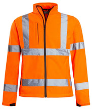 Load image into Gallery viewer, Hi Vis Viz Fleece Zipped Light Weight Jacket - Orange