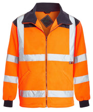 Load image into Gallery viewer, Shelikes, Hi Vis Jackets, High Visiblity Clothing, Orange/Navy