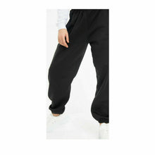 Load image into Gallery viewer, Womens Cuffed Lounge Wear Sweatpants - Black