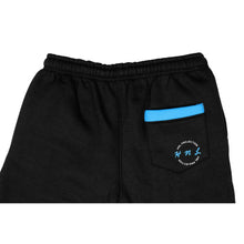 Load image into Gallery viewer, HNL Kids Hoodie Jogging Sports Tracksuit Set - Black/Turq