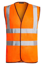 Load image into Gallery viewer, Hi Vis High Visibility Waistcoat Vest 2 Band - Orange