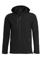 Load image into Gallery viewer, Hi Vis Softsheel Two Tone Zip Light Weight Fleece Zip Jacket - Black