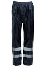 Load image into Gallery viewer, Hi Viz Mens Waterproof Rainsuit Trousers Jacket High Visibility - Hi-Visibility Navy