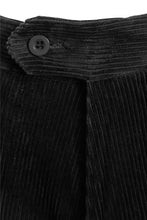 Load image into Gallery viewer, Mens Casual Cord Corduroy Cotton Formal Trousers Pants - Black
